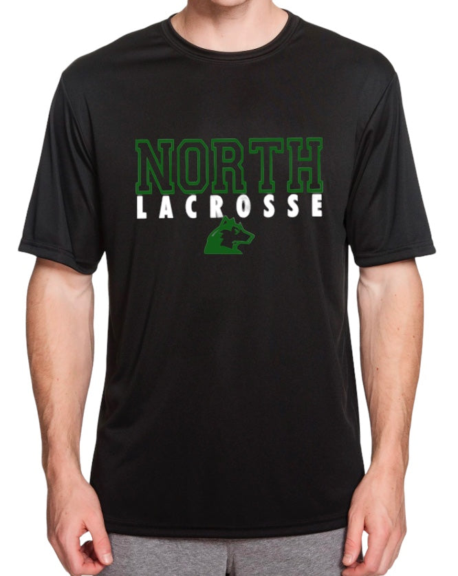 LACROSSE DEFENDER Short Sleeve Performance Tee