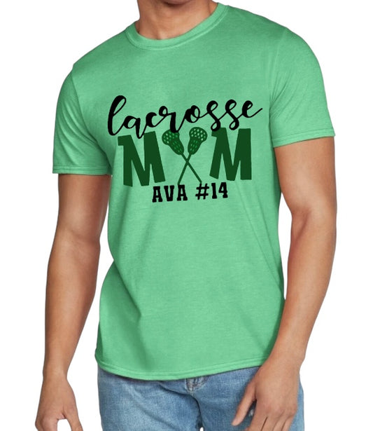 LACROSSE MOM Cotton Blend Tee