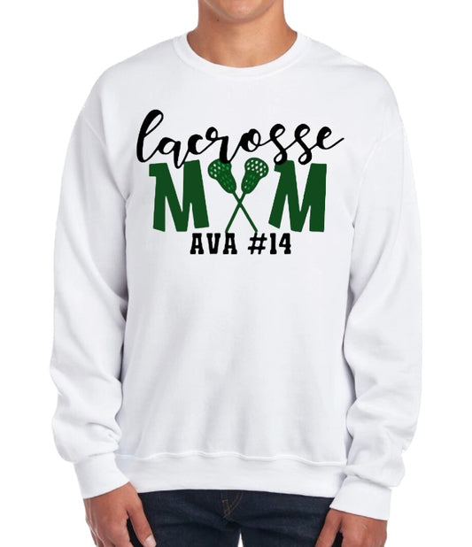 LACROSSE MOM Crewneck Sweatshirt