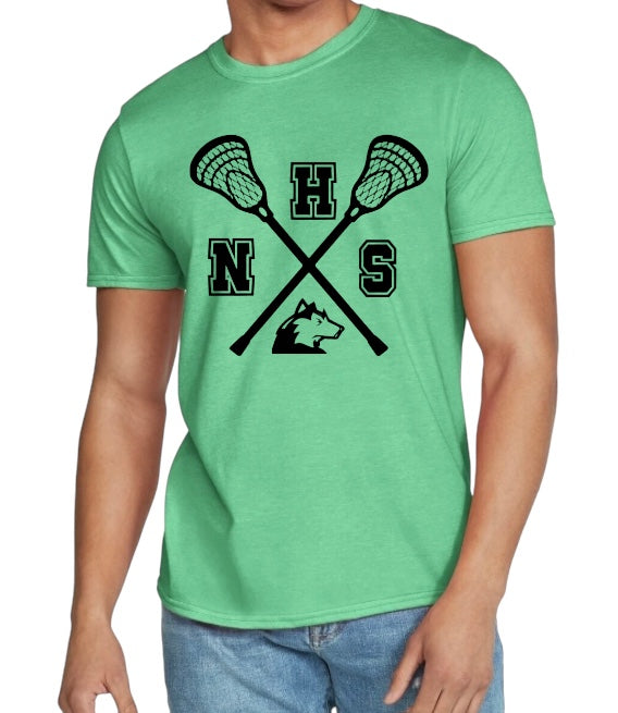 NHS LACROSSE Cotton Blend Tee