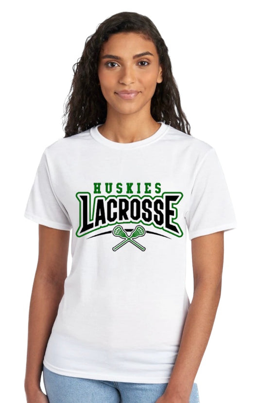 HUSKIES LACROSSE Cotton Blend Tee