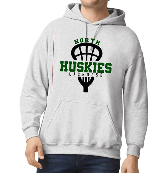 NORTH HUSKIES LACROSSE Hooded Sweatshirt