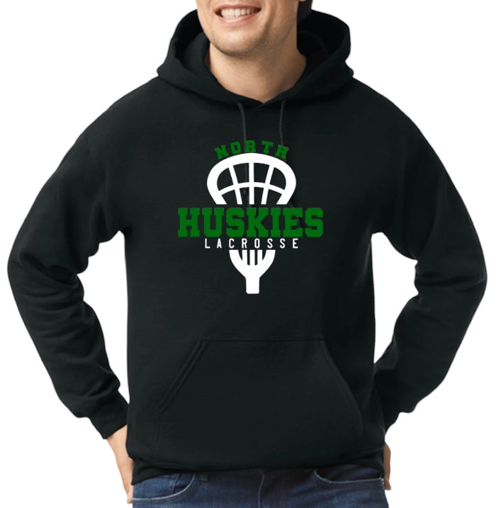 NORTH HUSKIES LACROSSE Hooded Sweatshirt