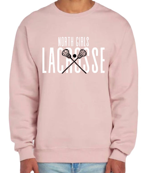 TEAM LACROSSE Crewneck Sweatshirt