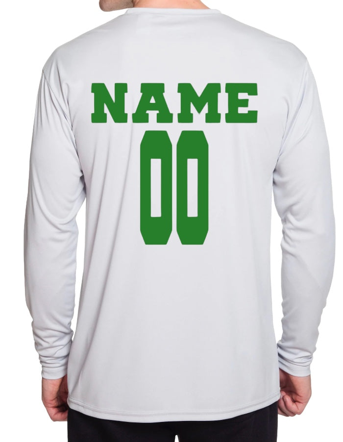 LACROSSE DEFENDER Long Sleeve Performance Tee