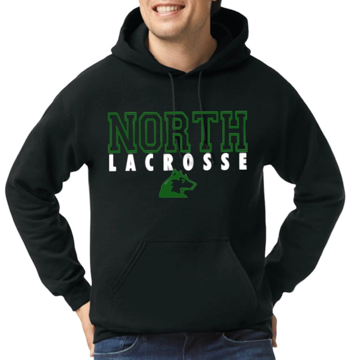 LACROSSE DEFENDER Hooded Sweatshirt