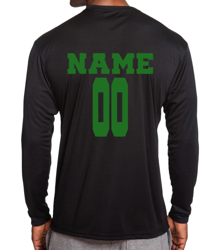 NHS LACROSSE Long Sleeve Performance Tee