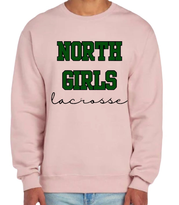 LACROSSE LETTERMAN Crewneck Sweatshirt