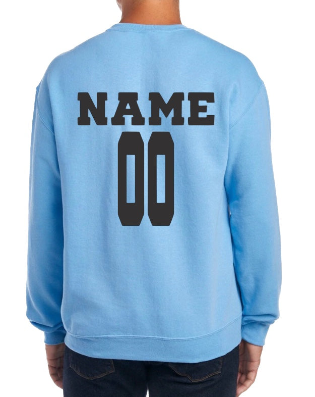 LACROSSE MASCOT Crewneck Sweatshirt