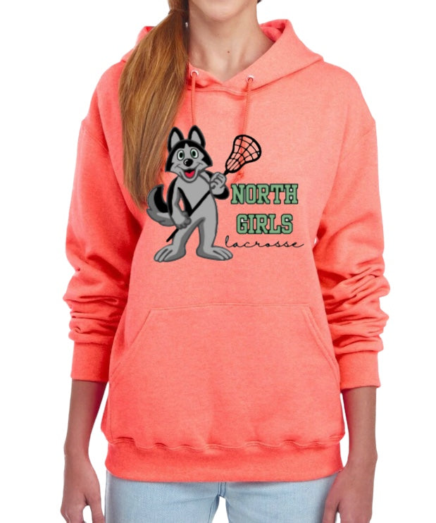 LACROSSE MASCOT Hooded Sweatshirt