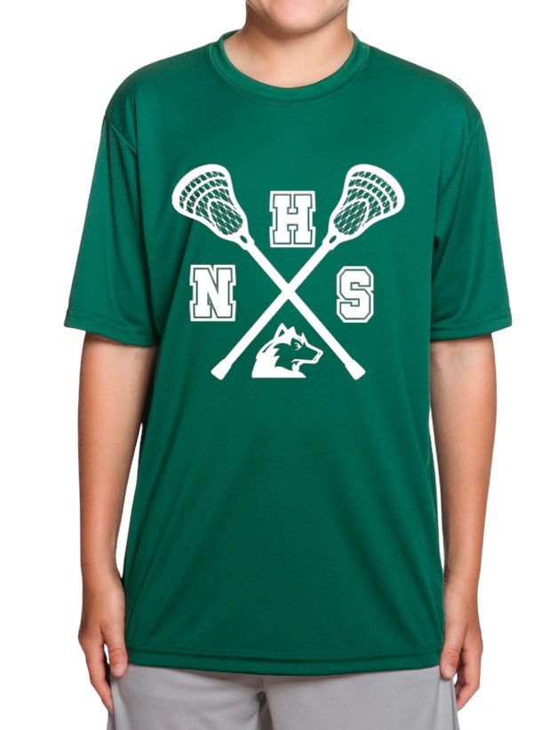 YOUTH NHS LACROSSE Short Sleeve Performance Tee