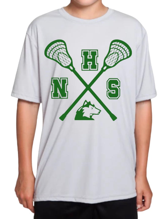 YOUTH NHS LACROSSE Short Sleeve Performance Tee