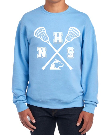 NHS LACROSSE Crewneck Sweatshirt