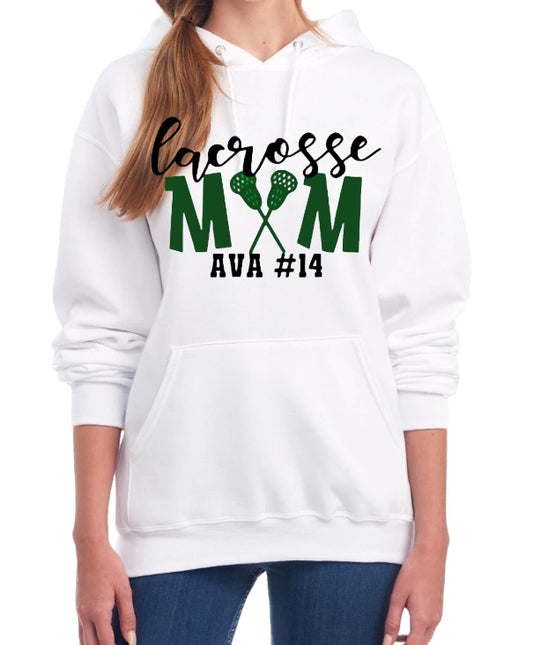 LACROSSE MOM Hooded Sweatshirt