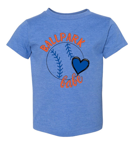 💙BALLPARK BABE💙 Infant/Toddler Tee