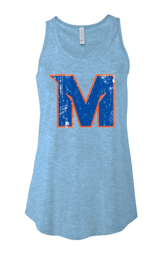 MTOWN M Ladies Triblend Flowy Tank