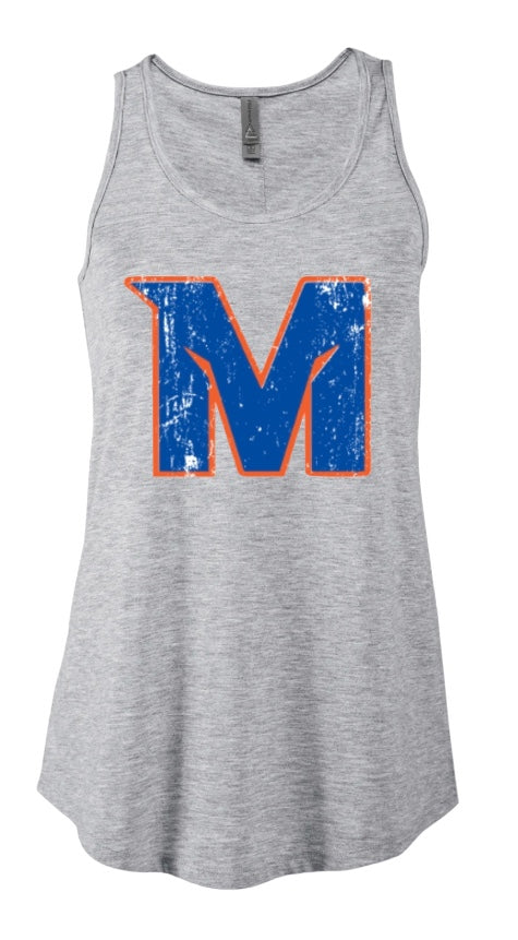 MTOWN M Ladies Triblend Flowy Tank