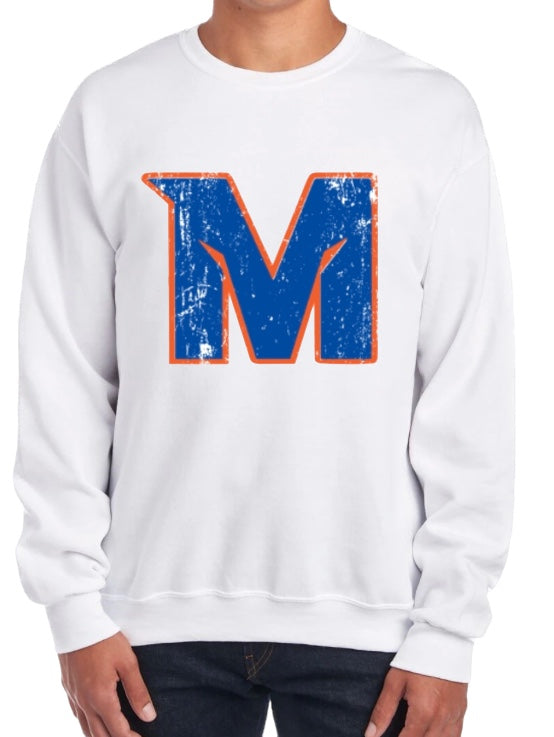 MTOWN M Fleece Unisex Crewneck Sweatshirt