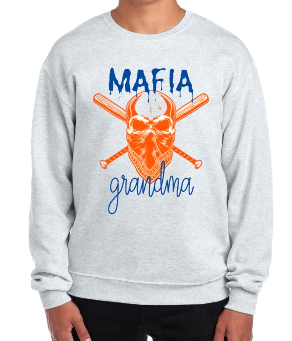 MAFIA MAMA Fleece Unisex Crewneck Sweatshirt