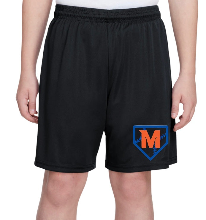 MTOWN Youth Unisex Cooling Performance Polyester Short