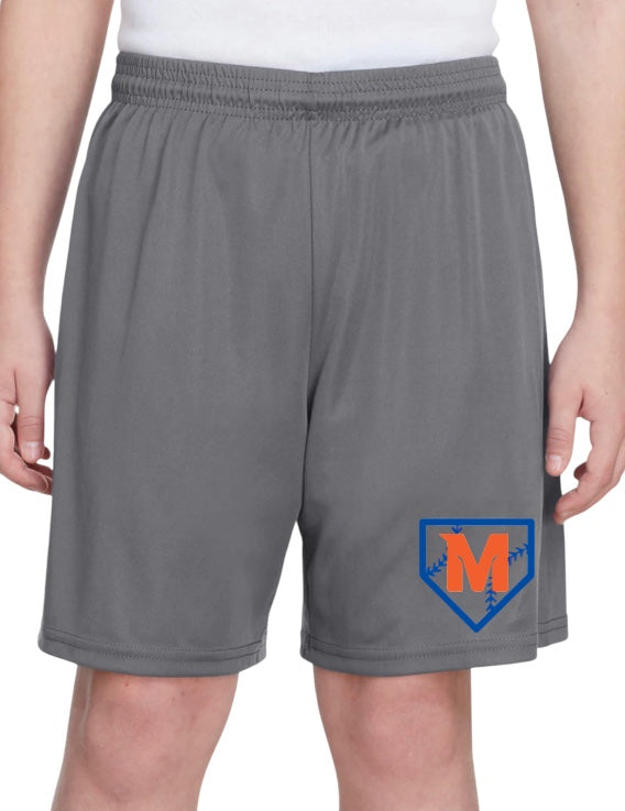 MTOWN Youth Unisex Cooling Performance Polyester Short