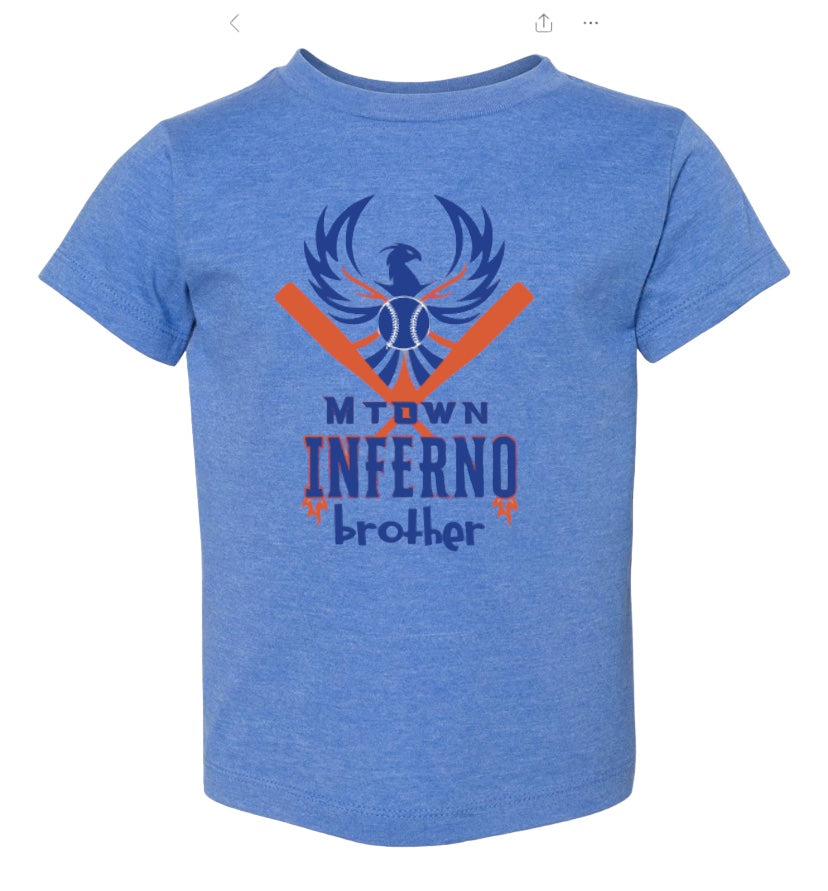 MTOWN INFERNO BROTHER Triblend Tee