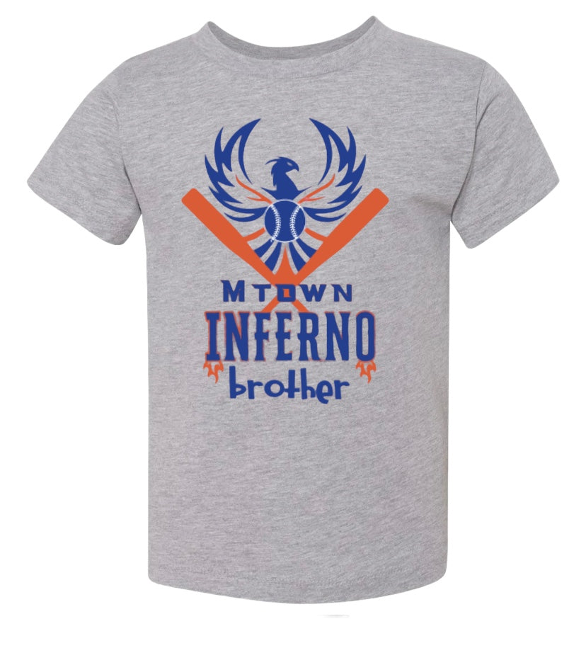 MTOWN INFERNO BROTHER Triblend Tee