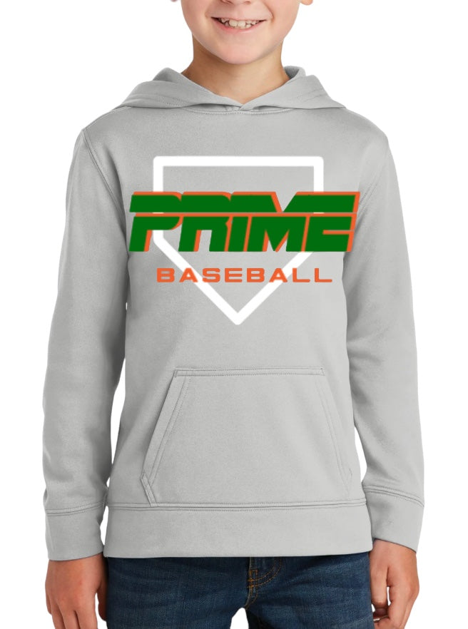 PRIME Changeup Youth Performance Fleece Pullover Hooded Sweatshirt