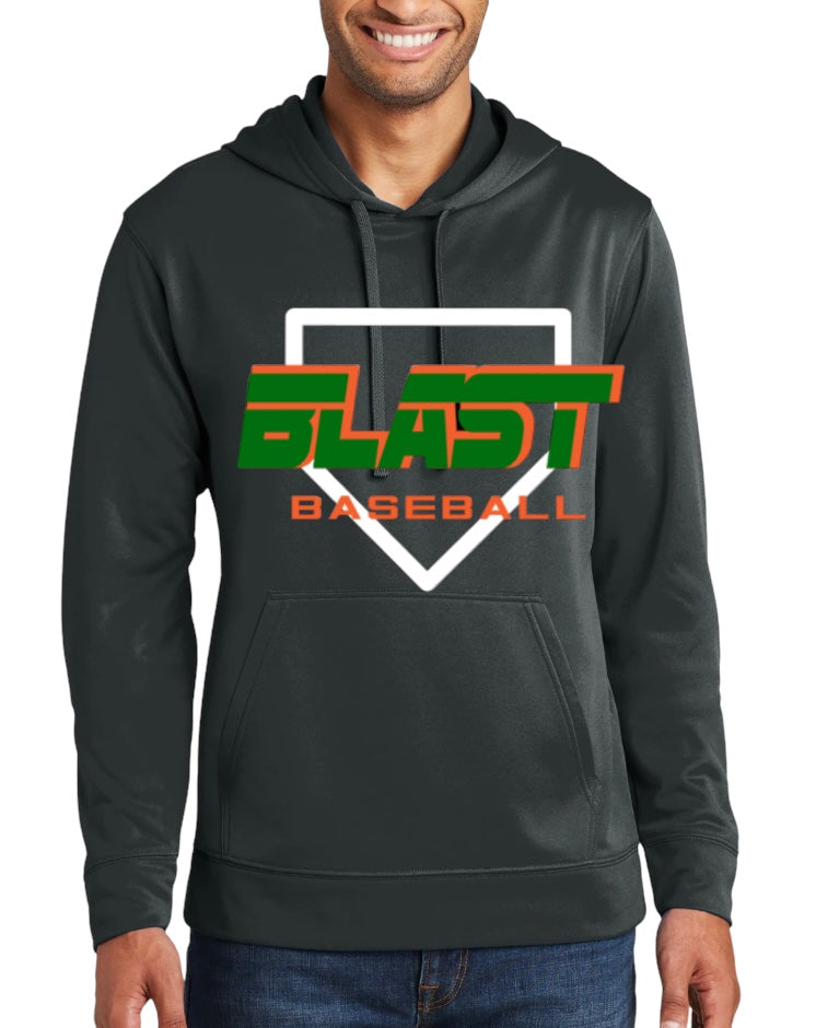 BLAST Changeup Unisex Performance Fleece Pullover Hooded Sweatshirt