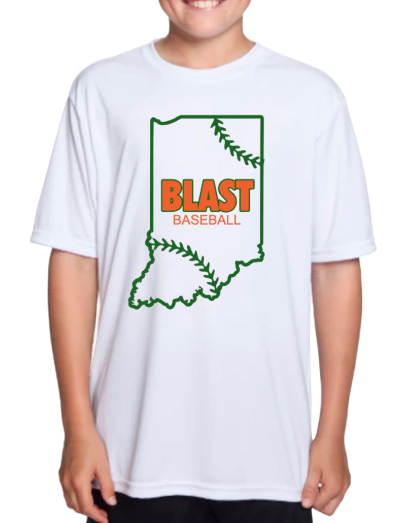 BLAST Indiana Youth Cooling Performance T-Shirt