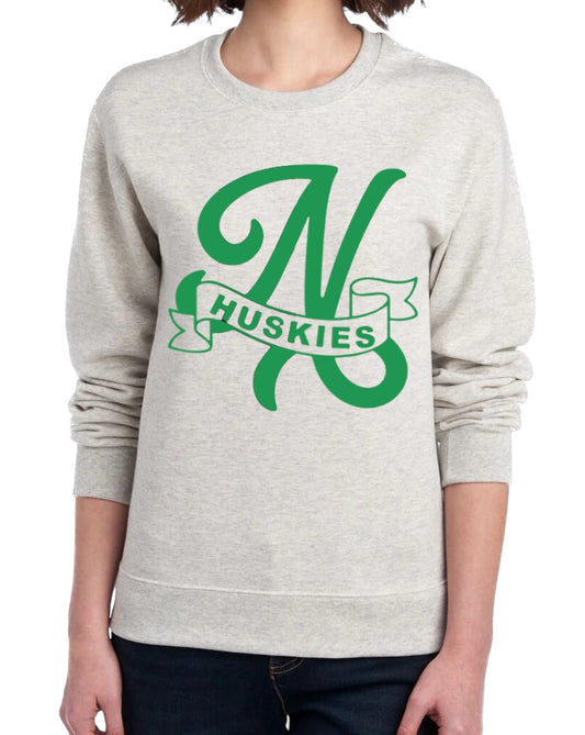 HUSKY Monogram Crewneck Sweatshirt