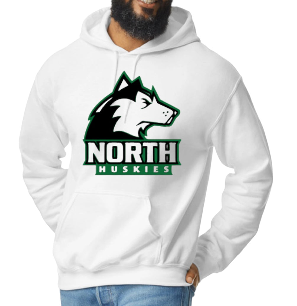 NORTH HUSKIES Hooded Sweatshirt-YOUTH