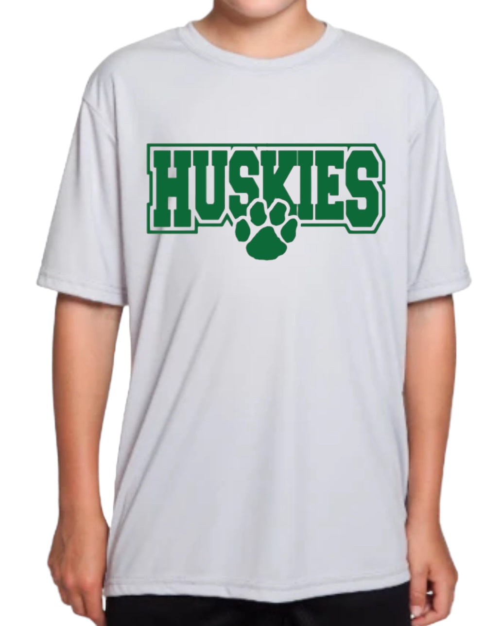 HUSKIES Howl Performance Tee-Youth