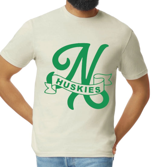 HUSKIES Monogram Softstyle Tee