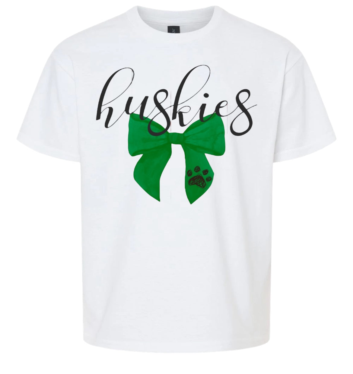 HUSKY Bow Softstyle Tee-YOUTH