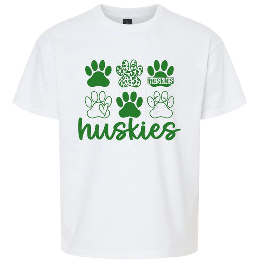 HUSKY Paws Softstyle Tee-YOUTH