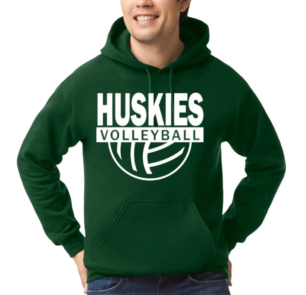 HUSKIES VOLLEYBALL Hooded Sweatshirt