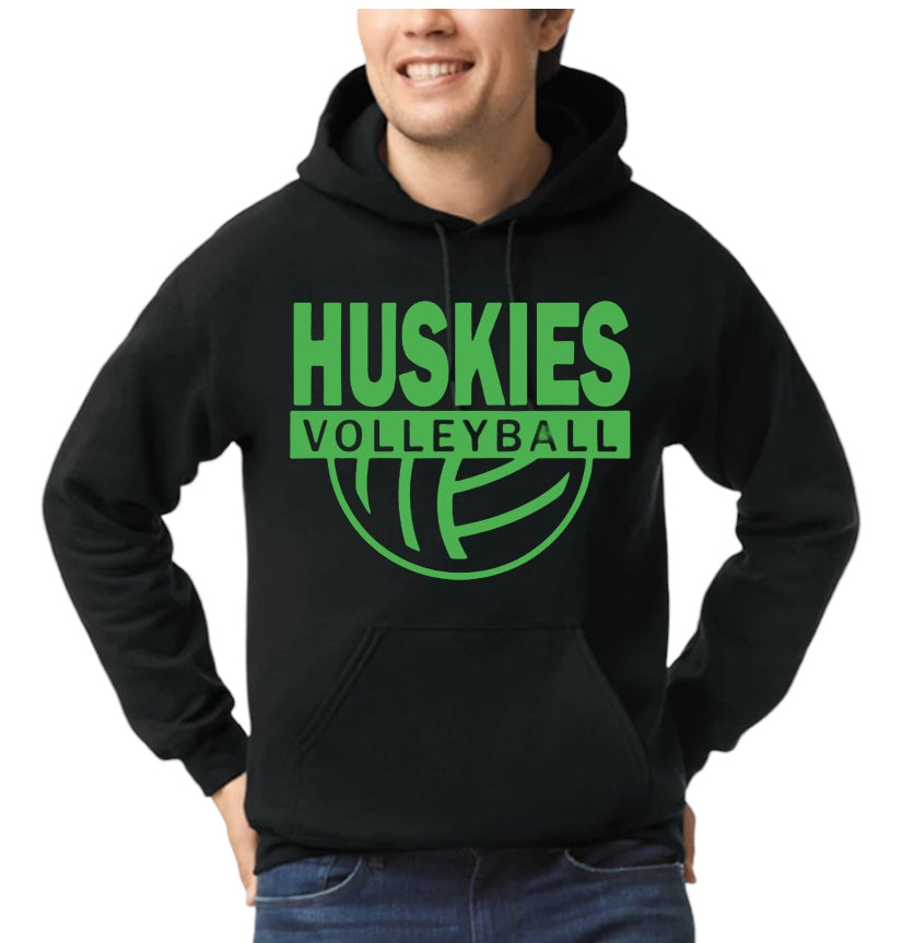 HUSKIES VOLLEYBALL Hooded Sweatshirt