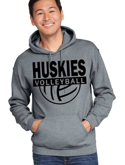 HUSKIES VOLLEYBALL Hooded Sweatshirt