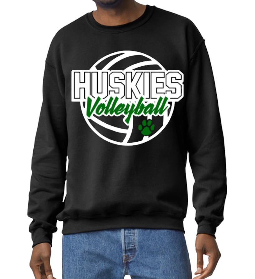 HUSKIES VOLLEYBALL ACE Crewneck Sweatshirt