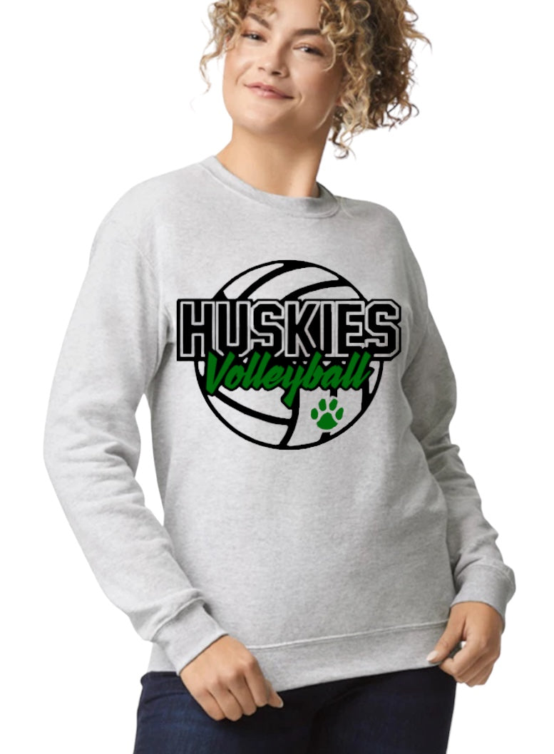 HUSKIES VOLLEYBALL ACE Crewneck Sweatshirt