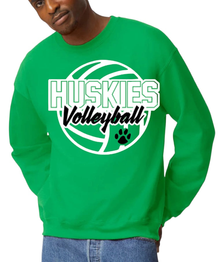 HUSKIES VOLLEYBALL ACE Crewneck Sweatshirt