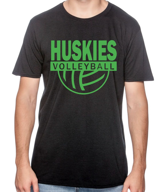 HUSKIES VOLLEYBALL Softstyle Tee