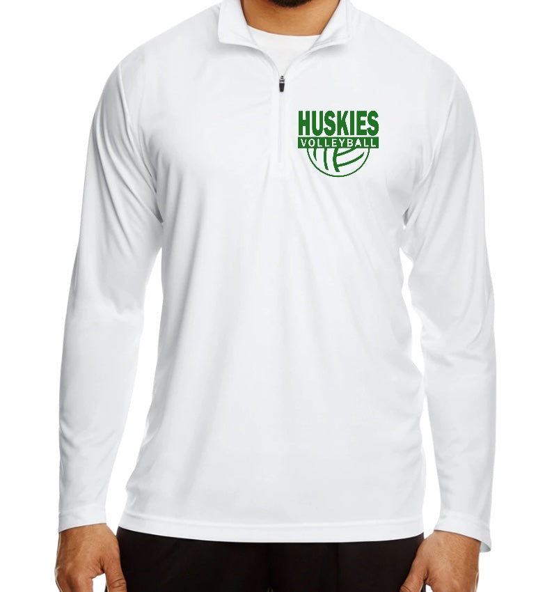 HUSKIES VOLLEYBALL Performance Quarter-Zip