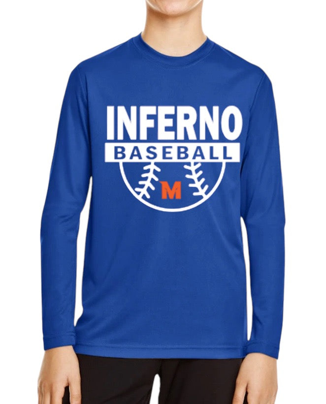 INFERNO HOMERUN  Zone Performance Long-Sleeve T-Shirt