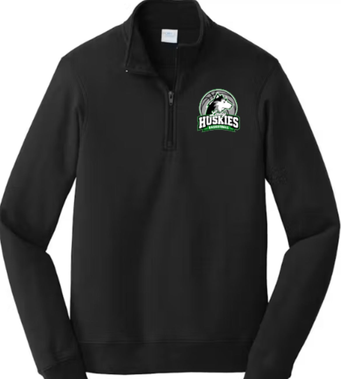 Lady Huskies Basketball Unisex Core Fleece 1/4-Zip Pullover Sweatshirt
