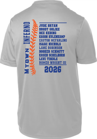 MTOWN INFERNO 2025 Roster Tee