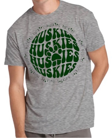 HUSKIES Orb Cotton Blend Tee