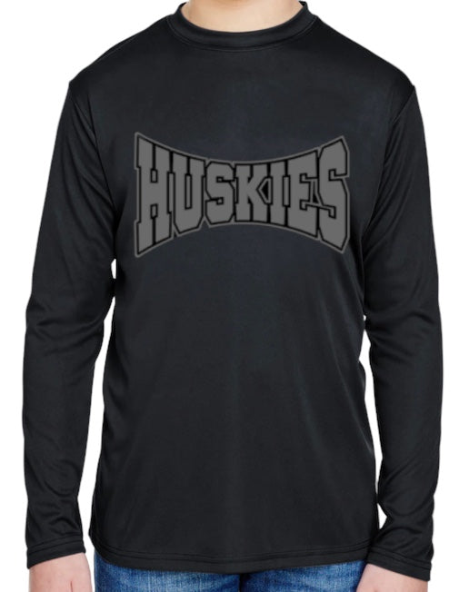 Warped HUSKIES Long Sleeve Tee-Youth