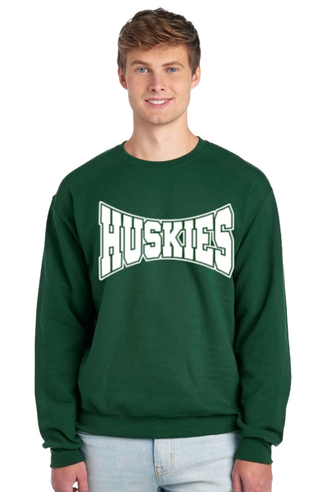 Warped HUSKIES Crewneck Sweatshirt